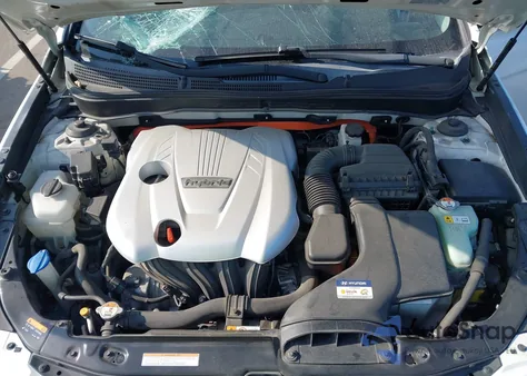 2014 Hyundai Sonata Hybrid from USA, damaged, VIN KMHEC4A49EA114517